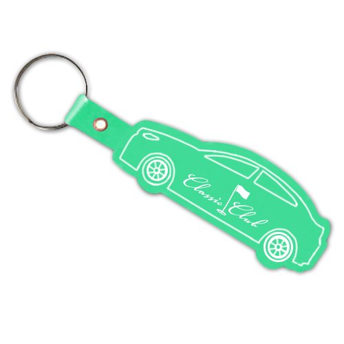 Car Key Tag Translucent Green