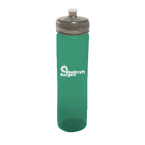 Polysure Refresh Bottle -24 Oz  Translucent Green/Smoke