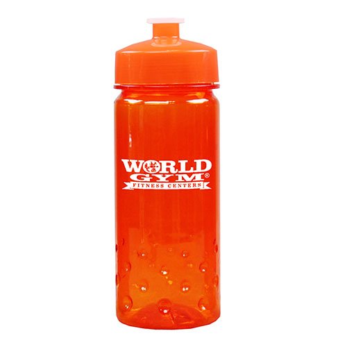 Polysure Inspire Bottle-16 Oz  Translucent Orange/Orange