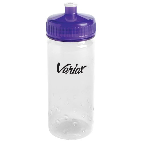 Polysure Inspire Bottle-16 Oz  Clear/Purple