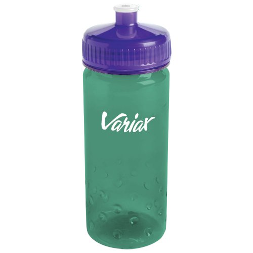 Polysure Inspire Bottle-16 Oz  Translucent Green/Purple