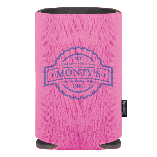 Koozie® Collapsible Can Kooler Pink