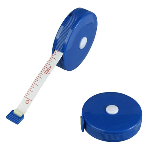 5' Round Tape Measure Blue