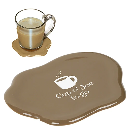 Sip 'N Spill Recyclable Coaster Cappuccino