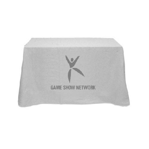 Fitted 3-sided Table Cover-4 Foot Table