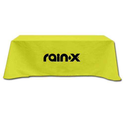 Table Cover - Flat 4 Sides Yellow
