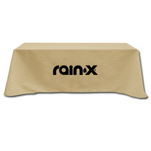 Table Cover - Flat 4 Sides Tan