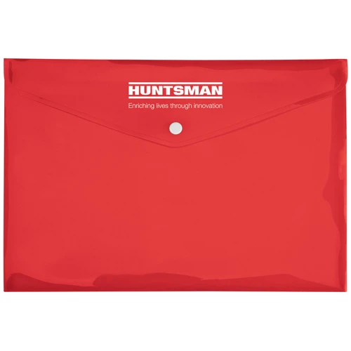Snap-It Envelope Custom Document Holder  Red