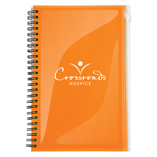 Toucan Spiral Notebook Orange