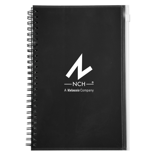 Toucan Spiral Notebook Black