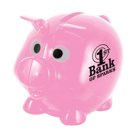 Lil Billie Small Piggy Bank Pink