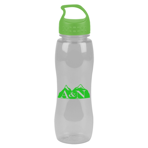 Poly-Pure Slim Grip Bottle with Crest Lid