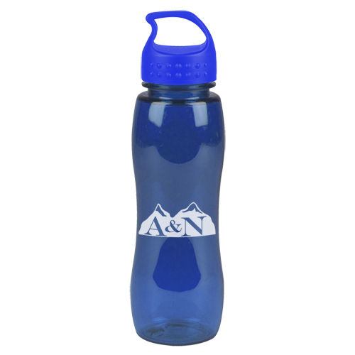 Poly-Pure Slim Grip Bottle with Crest Lid