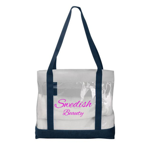 Canal Tote Navy/White