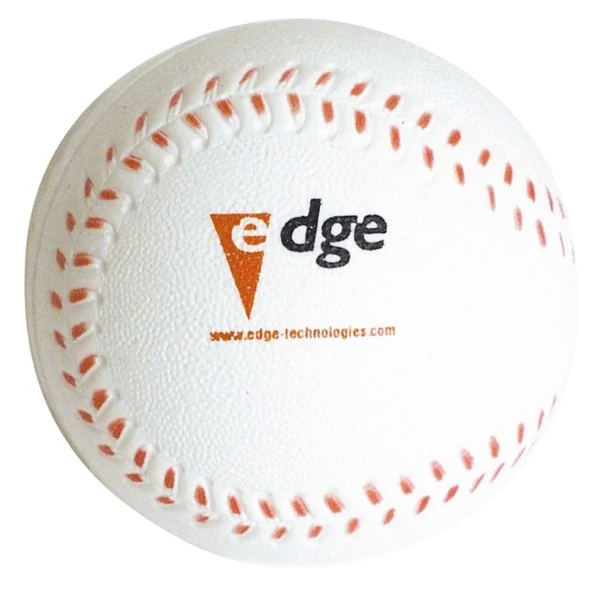 Baseball Squeezie Stress Reliever White