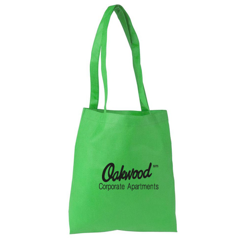 Poly Pro Flat Tote Lime