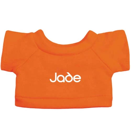 Plush Dog T-Shirt-Orange