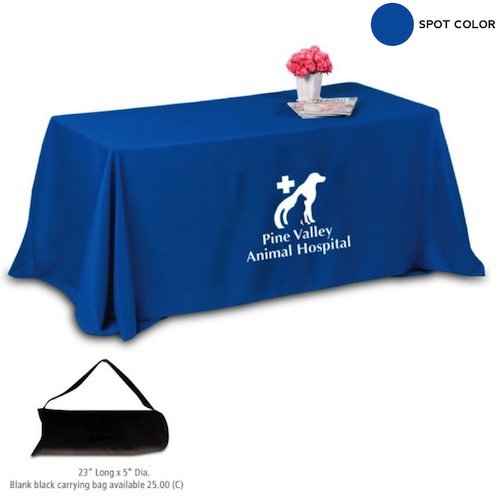 Fitted Style 4-Sided Table Cover - 8FT