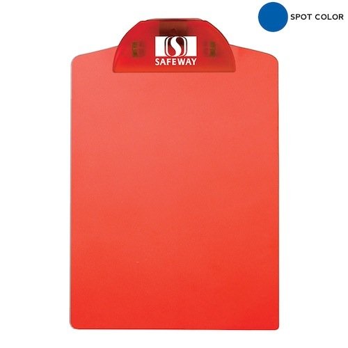 Dwight” Letter Size Clipboard with Imprintable Clip