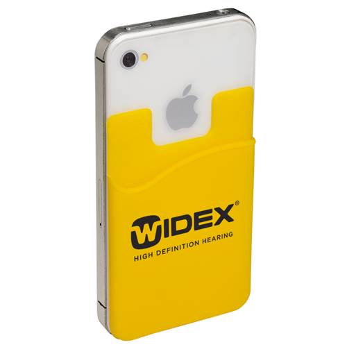 Econo Silicone Mobile Device Pocket Yellow