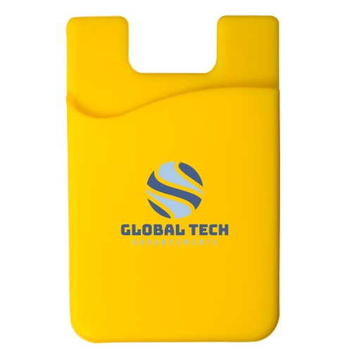 Econo Silicone Mobile Device Pocket Yellow