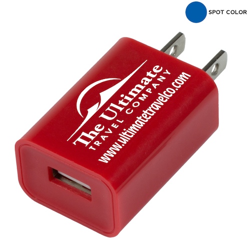USB Wall Charger  Red