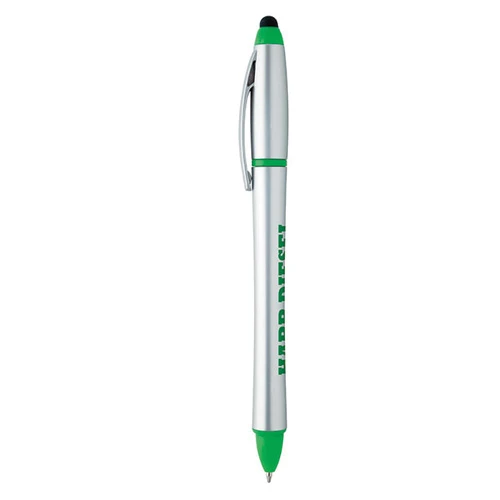 Custom Stylus Highlighter-Pen Combo Green