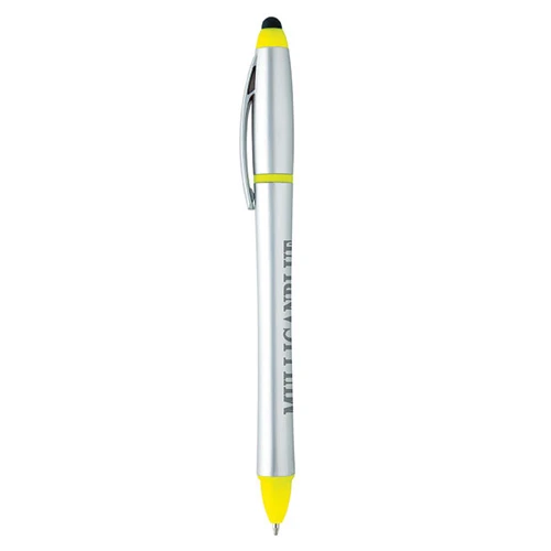 Stylus Highlighter-Pen Combo Yellow