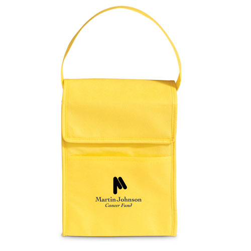 Lunch Sack Non-Woven Cooler Yellow