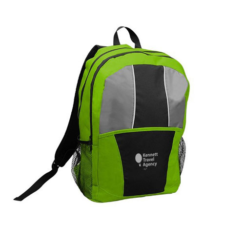 College Backpack Lime