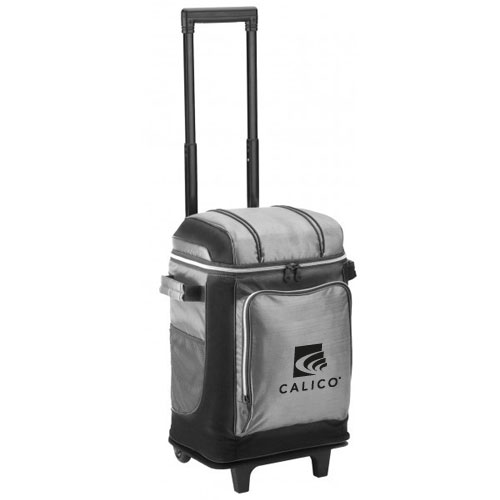 Coleman® 42-Can Soft-Sided Wheeled Cooler Silver