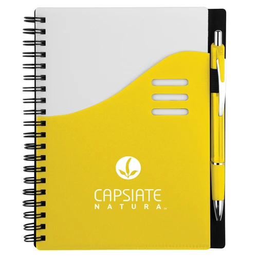 Color Wave Notebook Yellow