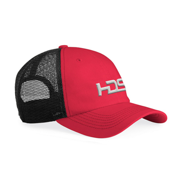 Sportsman Mesh Custom Cap Red/Black