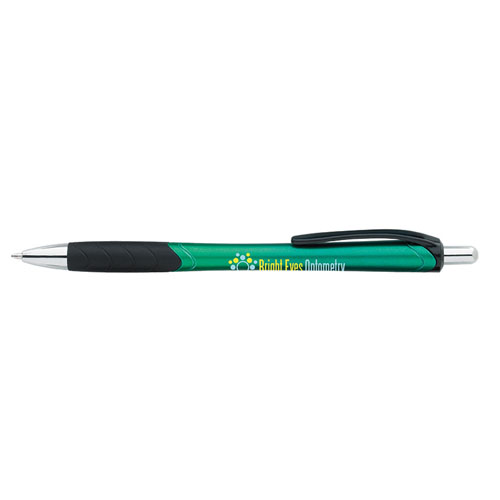 Metallic Slim Custom Pen Green