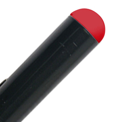 Standard Blade Screwdriver with Button Top Red