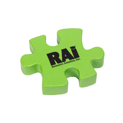Connecting Puzzle Set- 3 Piece Lime Green