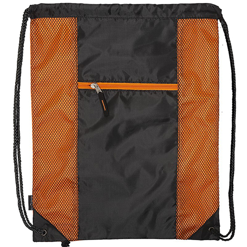 Porter Drawstring Backpack Orange