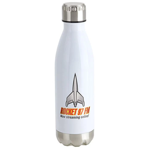 Keep 17 oz. Vacuum Insulated Stainless Steel Bottle  White