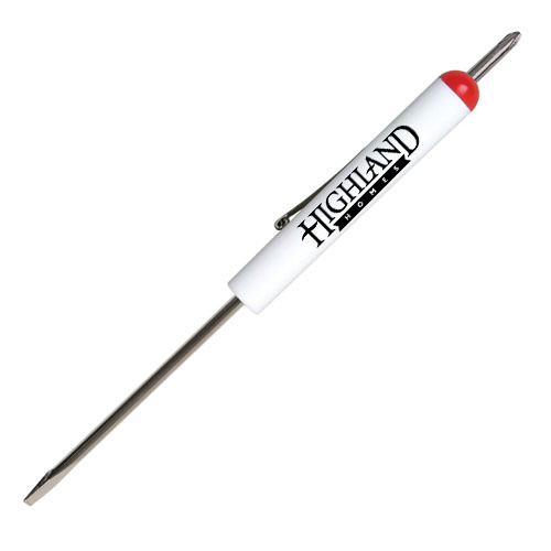 Fixed #0-1 Screwdriver-#0 Phillips Top White