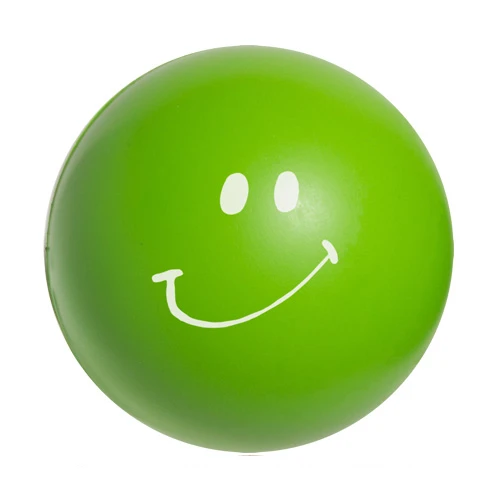 Emoticon Stress Balls Lime Green-Stock Face SA-9