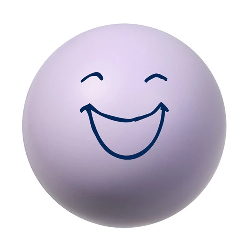 Emoticon Stress Balls Pastel Purple-Stock Face SA-6