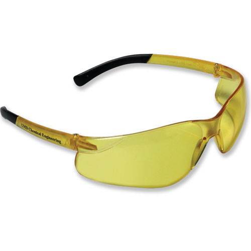 Custom Ztek Safety Glasses Yellow