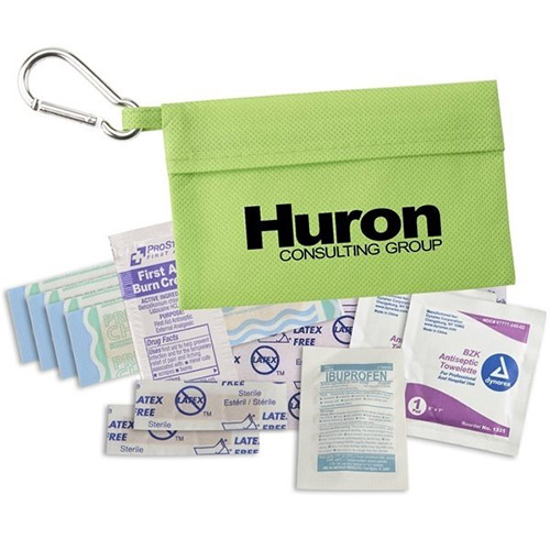 Primary CareTM Non-Woven First Aid Kit  Lime Green