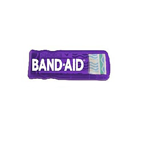 Bandage Dispenser Translucent Purple
