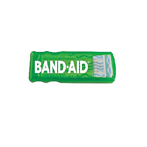 Bandage Dispenser Translucent Lime Green