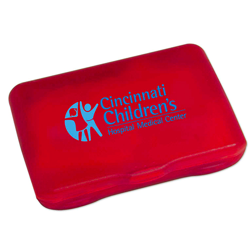 Companion First Aid Kit Translucent Red