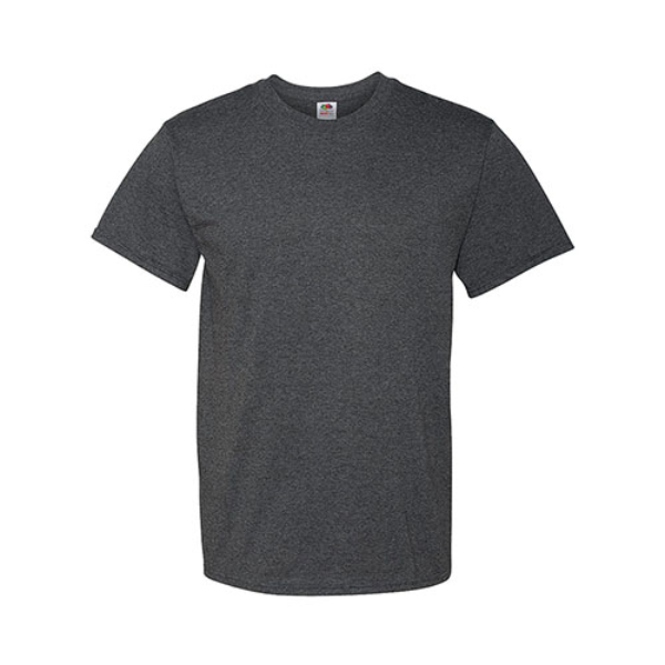 Fruit of the Loom HD Cotton Adult T-Shirt - Colors Charcoal
