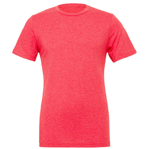 Bella+Canvas® Unisex Tri Blend Short Sleeve Red