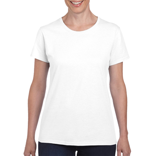 Gildan® Heavy CottonTM Ladies T-Shirt - Colors  White