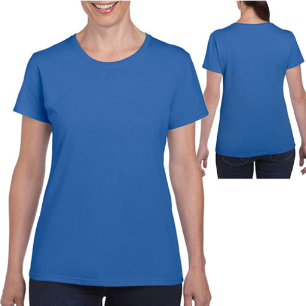 Gildan® Heavy CottonTM Ladies T-Shirt - Colors  Blue